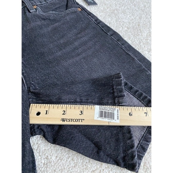 Blank NYC Shorts Denim Women Size 26 Black EBC - Picture 13 of 16